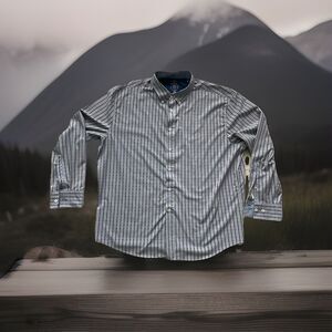 Con.Struct Mens Shirt Slim Fit Moisture Wick Wrinkle Free Quick Dry No Iron 2XL